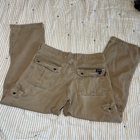 Lapco FR khaki cargo pants - 4 pairs - 34 x 32 - Picture 3 of 14